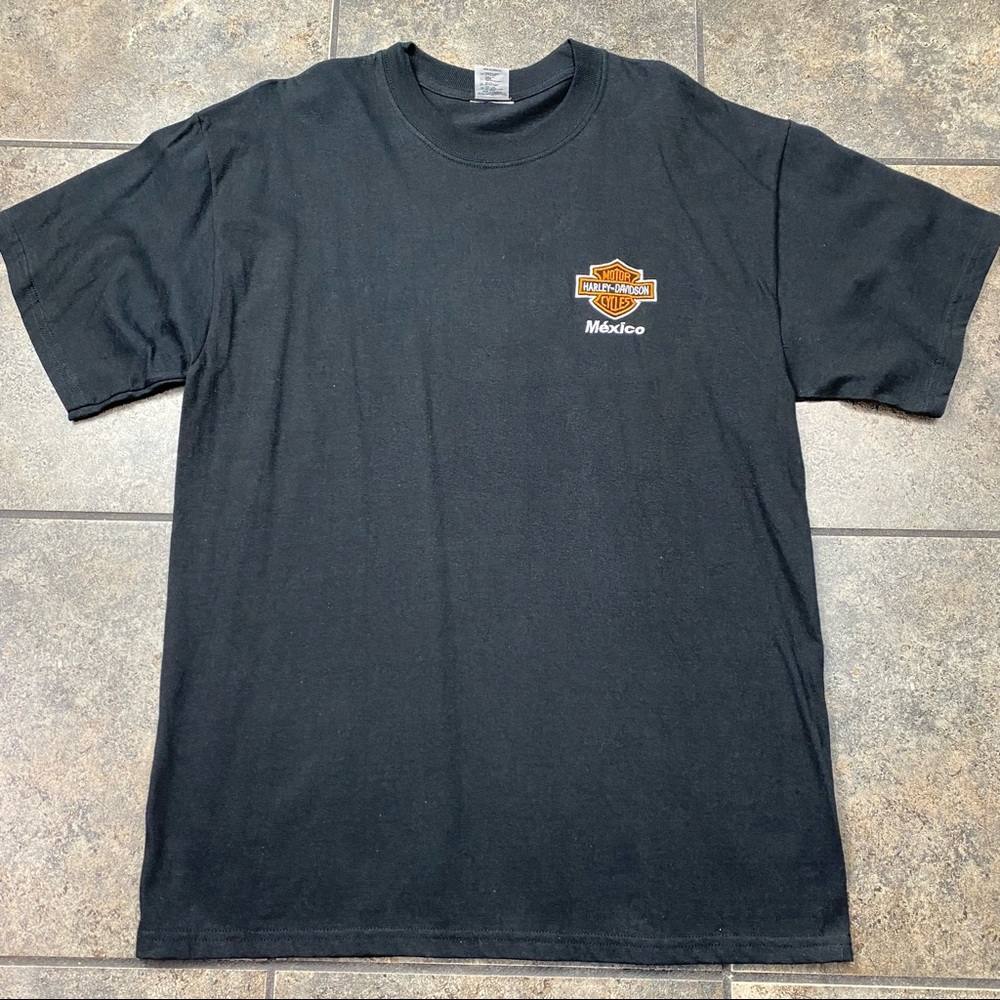 Men’s Harley-Davidson Motorcycle Mexico Short Sleeve T-Shirt Size Large